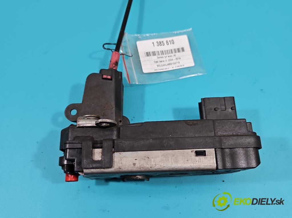 Opel Astra III 2004-2014 1.7 cdti 101 hp manual 74 kW 1686 cm3 5- zámek zadní levý 13128115