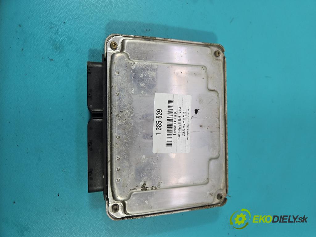 Seat Toledo II 1998-2004 1.9 tdi 90 hp manual 66 kW 1896 cm3 4- řídící jednotka motoru 038906012CA