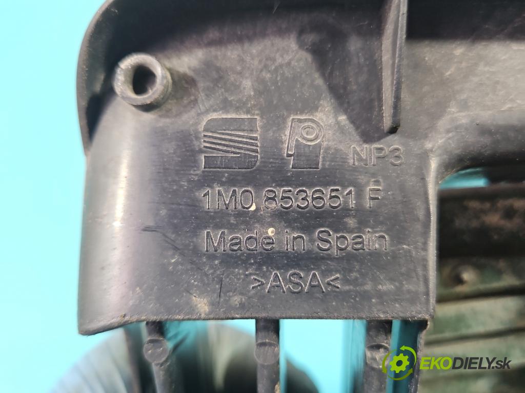 Seat Toledo II 1998-2004 1.9 tdi 90 HP manual 66 kW 1896 cm3 4- miežka 1M0853651F