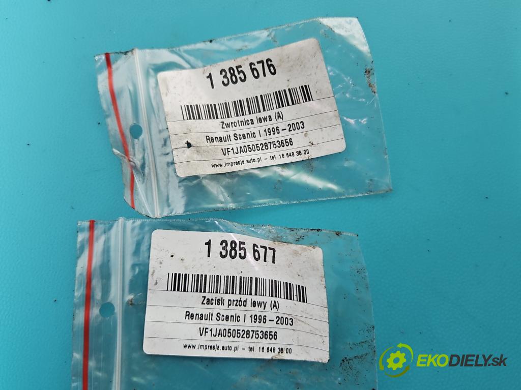 Renault Scenic I 1996-2003 1.9 dci 102 HP manual 75 kW 1870 cm3 5- náboj ľavé  (Náboje)