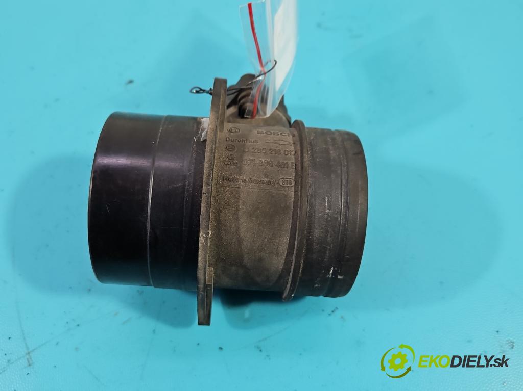 Vw Sharan I 1995-2010 2.8 V6 204 HP manual 150 kW 2792 cm3 5- průtokoměr: 0280218017 (Váhy vzduchu)