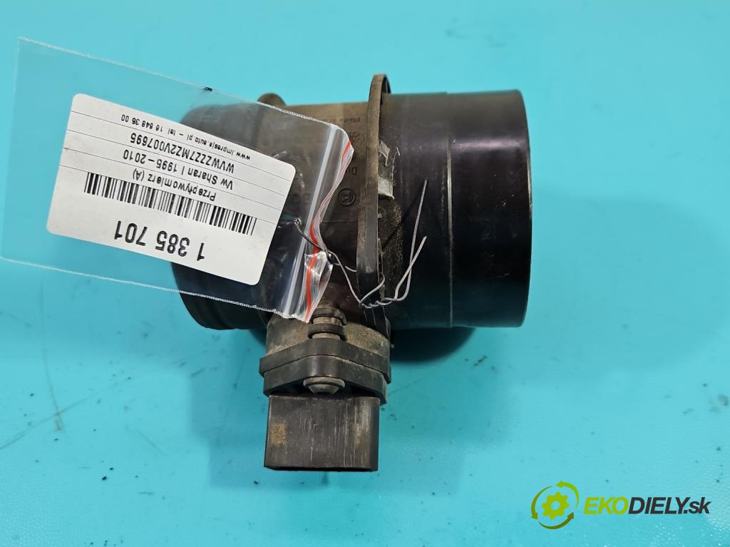 Vw Sharan I 1995-2010 2.8 V6 204 HP manual 150 kW 2792 cm3 5- průtokoměr: 0280218017 (Váhy vzduchu)