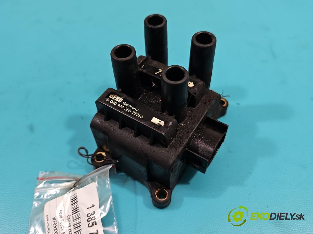 Ford Focus Mk1 1998-2004 1.8 16V 116 HP manual 85 kW 1797 cm3 5- cievka zapaľovacia 0040100350 (Zapaľovacie cievky, moduly)