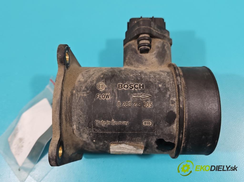 Nissan Primera P11 1996-2002 1.8 16V 114 HP manual 84 kW 1769 cm3 5- průtokoměr: 0280218005 (Váhy vzduchu)