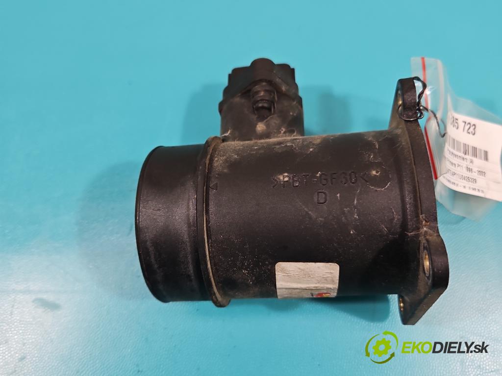 Nissan Primera P11 1996-2002 1.8 16V 114 HP manual 84 kW 1769 cm3 5- průtokoměr: 0280218005 (Váhy vzduchu)