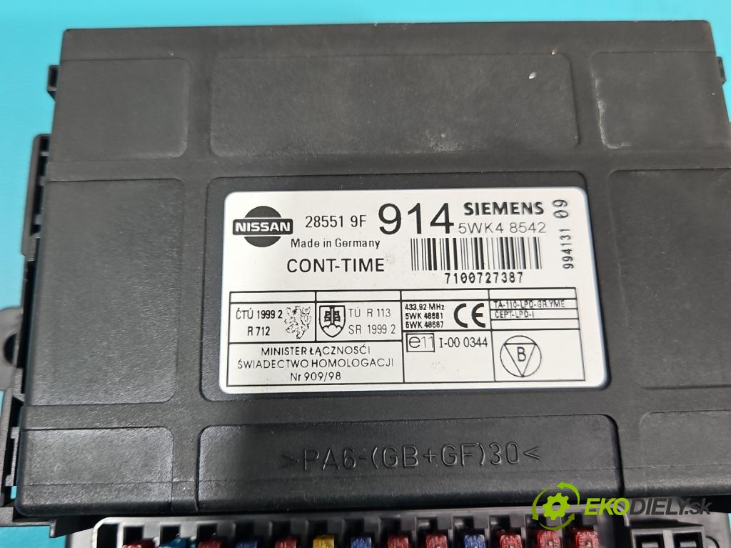 Nissan Primera P11 1996-2002 1.8 16V 114 hp manual 84 kW 1769 cm3 5- řídící jednotka motoru MEC11-100