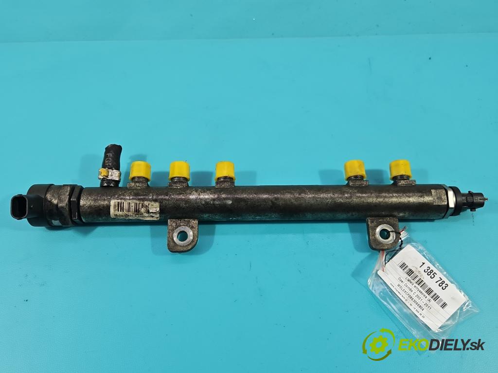 Opel Combo C 2001-2011 1,3.0 cdti 75 HP manual 55 kW 1248 cm3 5- lišta vstrekovacia 0445214086 (Vstrekovacie lišty)