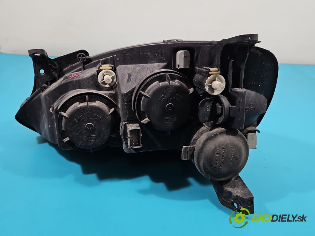 Opel Combo C 2001-2011 1,3.0 cdti 75 HP manual 55 kW 1248 cm3 5- Reflektor: pravý  (Pravé)