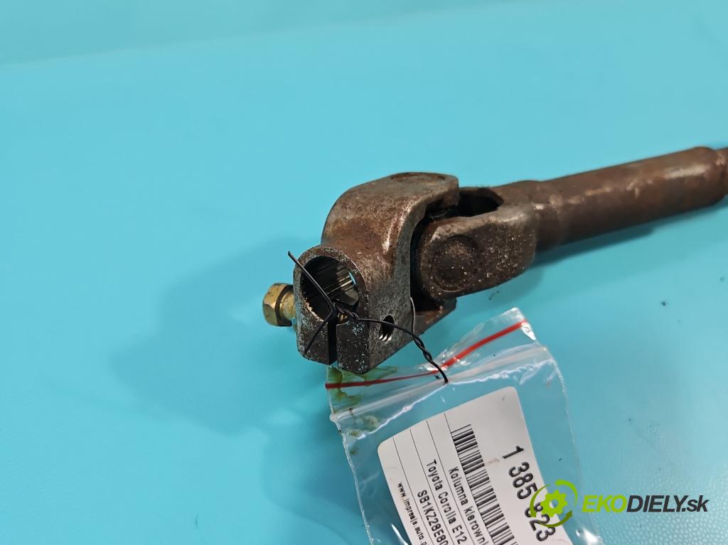 Toyota Corolla E12 2001-2009 1.6 VVti: 110 HP manual 81 kW 1598 cm3 5- Stĺpik volant  (Tyč riadenia (volantu))