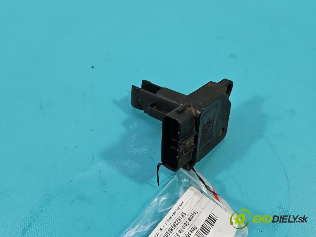 Toyota Corolla E12 2001-2009 1.6 VVti: 110 HP manual 81 kW 1598 cm3 5- průtokoměr: 22204-0J010 (Váhy vzduchu)