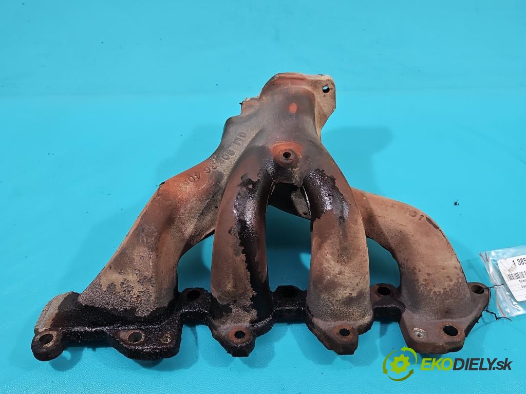 Opel Zafira A 1999-2005 1.8 16v 116 hp manual 85 kW 1796 cm3 5- potrubí výfuk 90536409 (Výfukové potrubí)