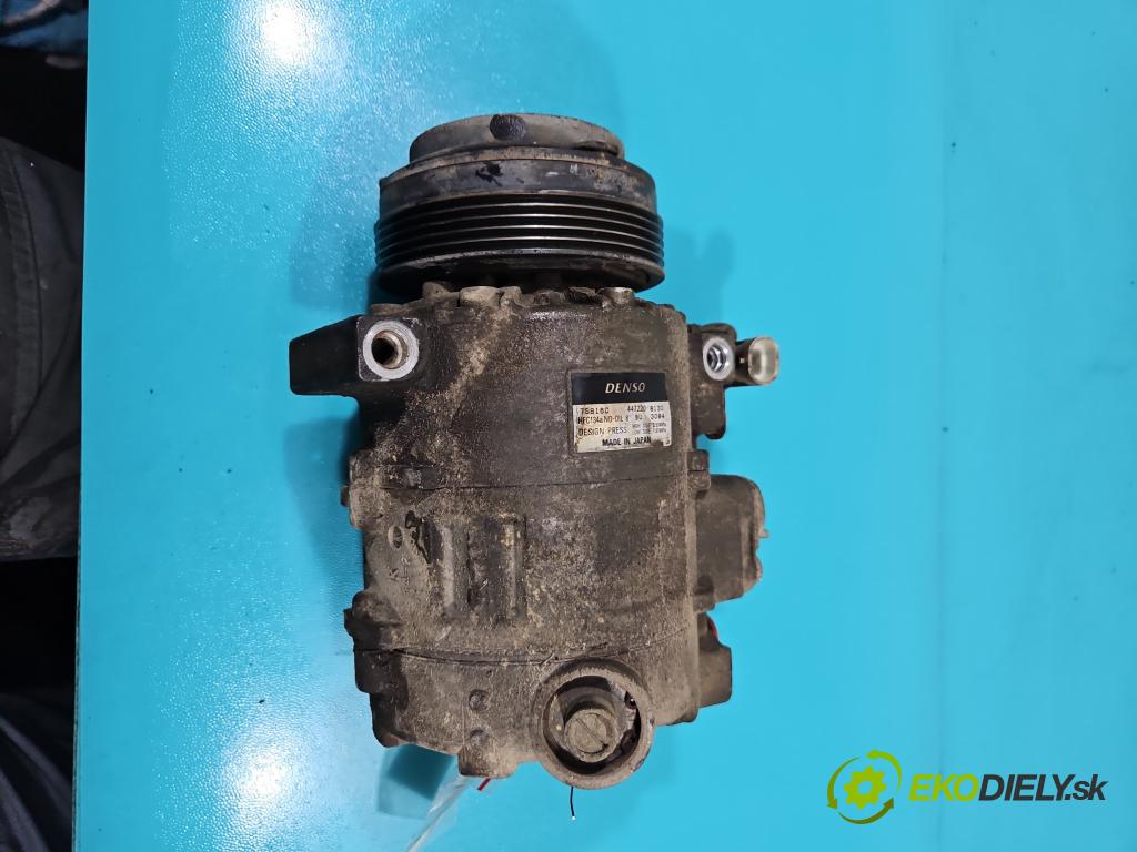 Opel Zafira A 1999-2005 1.8 16v 116 hp manual 85 kW 1796 cm3 5- Kompresor: klíma 447220-8130 (Kompresory)