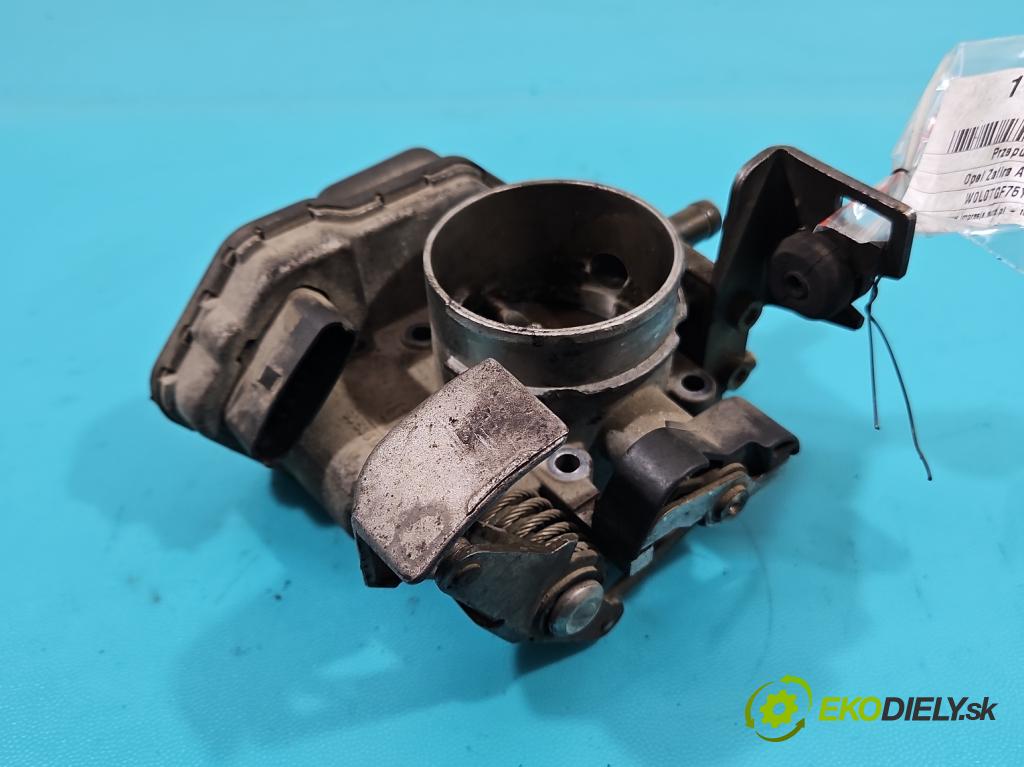 Opel Zafira A 1999-2005 1.8 16v 116 HP manual 85 kW 1796 cm3 5- klapka 90536084 (Škrtiace klapky)
