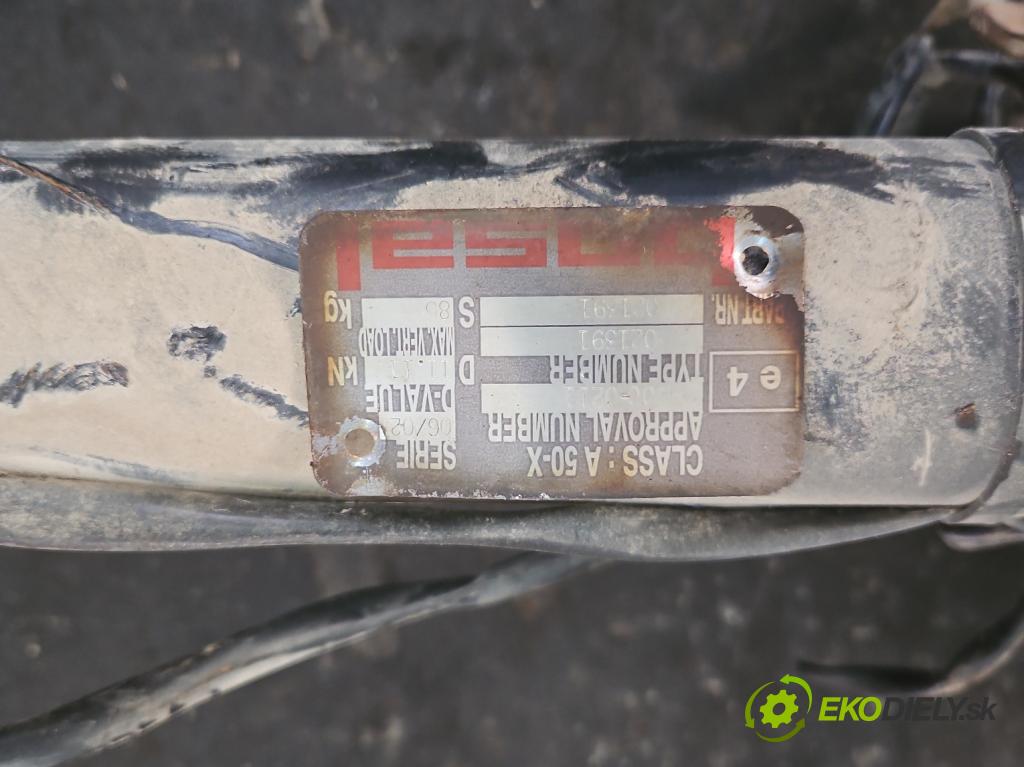 Opel Zafira A 1999-2005 1.8 16v 116 hp manual 85 kW 1796 cm3 5- oko tažné  (Tažná zařízení)