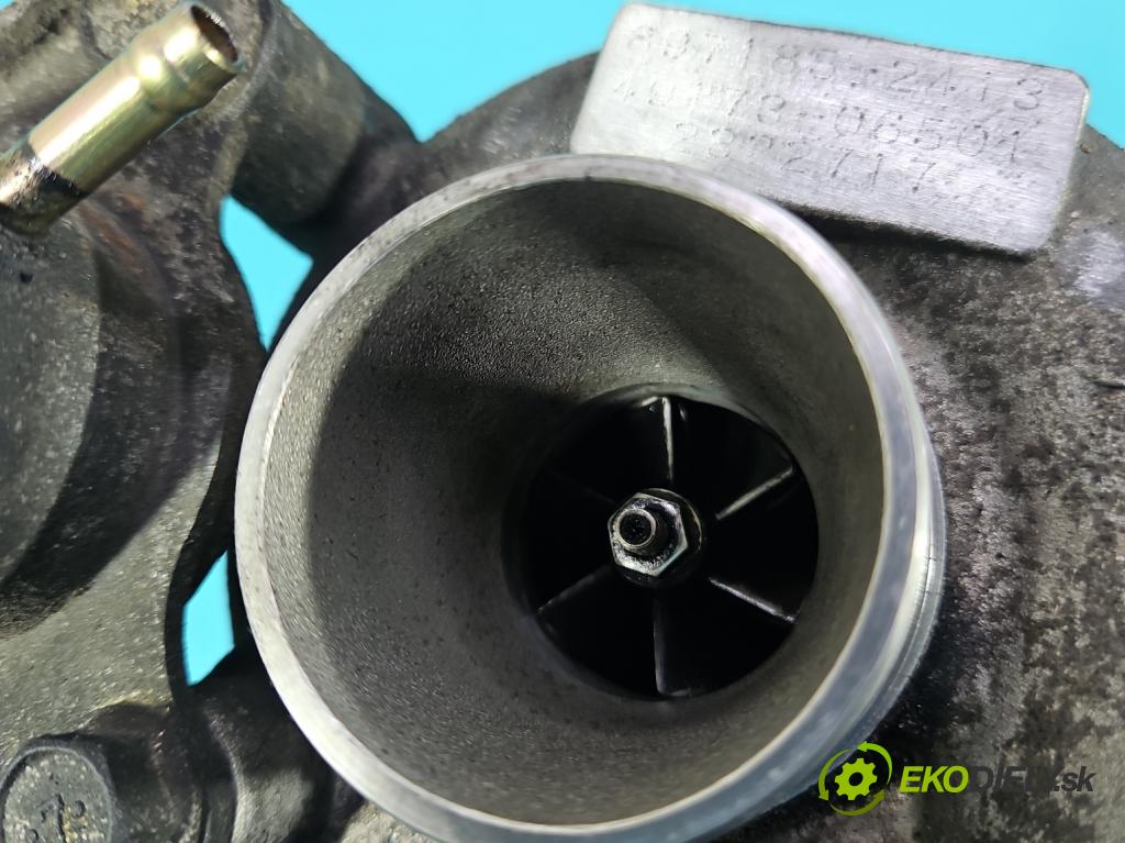 Opel Corsa C 2000-2006 1.7 dti 75 hp manual 55 kW 1686 cm3 5- Turbodmychadlo 49173-06501 (Turbodúchadla (kompletní))