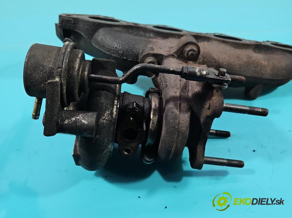 Opel Corsa C 2000-2006 1.7 dti 75 hp manual 55 kW 1686 cm3 5- Turbodmychadlo 49173-06501 (Turbodúchadla (kompletní))