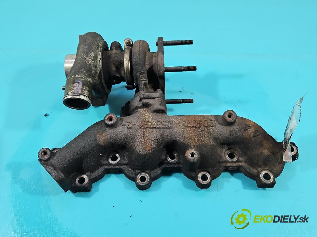 Opel Corsa C 2000-2006 1.7 dti 75 hp manual 55 kW 1686 cm3 5- Turbodmychadlo 49173-06501 (Turbodúchadla (kompletní))