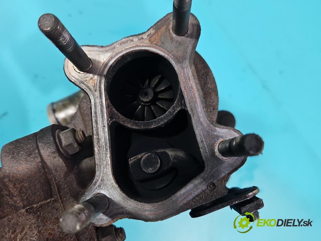 Opel Corsa C 2000-2006 1.7 dti 75 hp manual 55 kW 1686 cm3 5- Turbodmychadlo 49173-06501 (Turbodúchadla (kompletní))