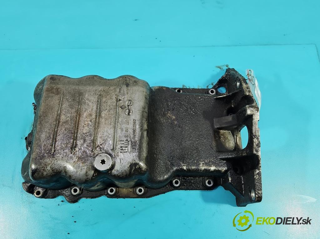 Opel Astra II 1998-2009 1.4 16v 90 HP manual 66 kW 1364 cm3 5- vaňa olejová 9128621 (Olejové vane)