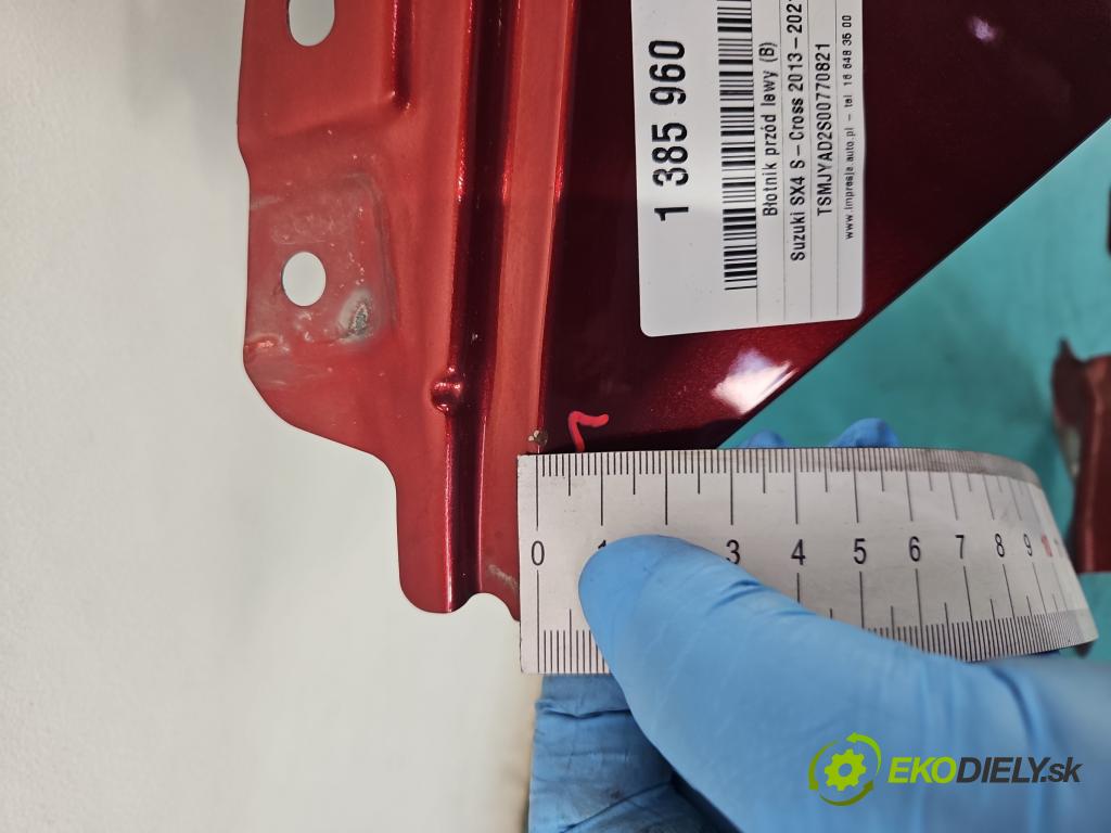 Suzuki SX4 S-Cross 2013-2021 1.4 T 129 hp manual 95 kW 1373 cm3 5- blatnik přední levý  (Predné ľavé)