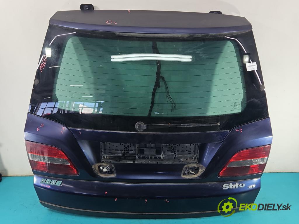 Fiat Stilo 1.6 16V 103 hp manual 76 kW 1596 cm3 5- zadní kufrové dveře  (Zadní kapoty)