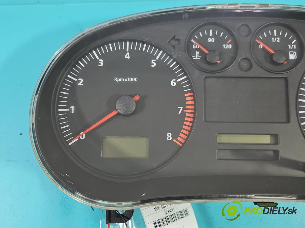 Seat Toledo II 1998-2004 1.8 20V 125 HP manual 92 kW 1781 cm3 4- prístrojovka/ budíky 110080012002 (Prístrojové dosky, displeje)