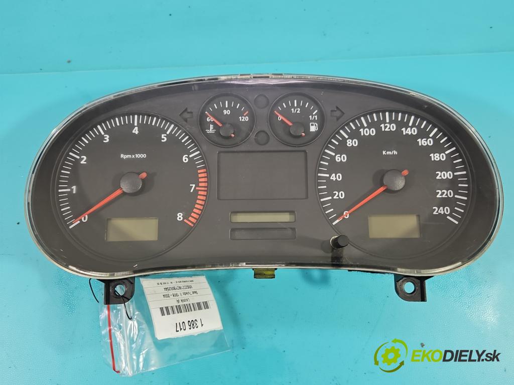 Seat Toledo II 1998-2004 1.8 20V 125 HP manual 92 kW 1781 cm3 4- prístrojovka/ budíky 110080012002 (Prístrojové dosky, displeje)