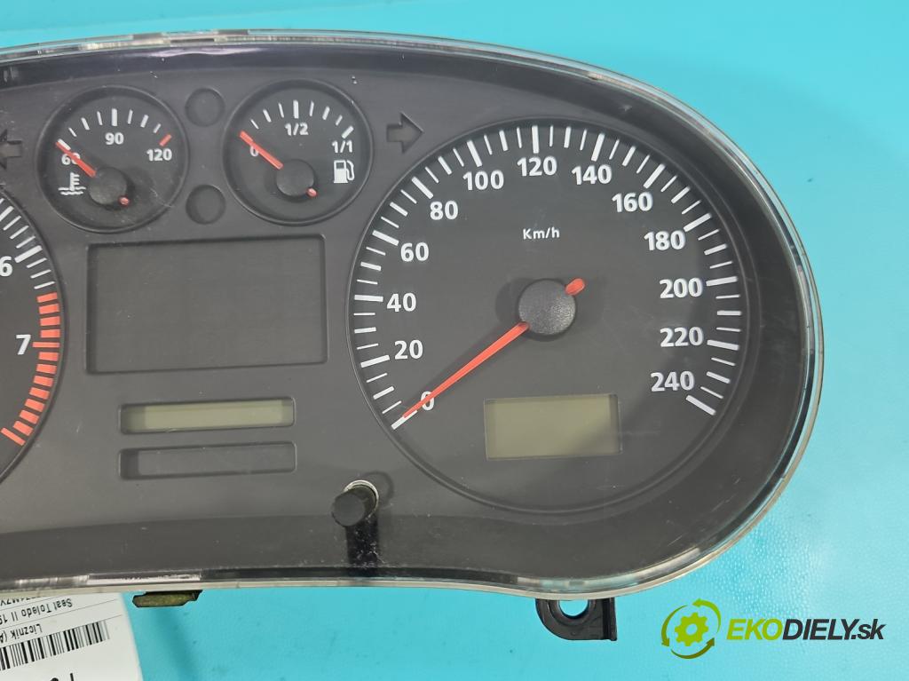 Seat Toledo II 1998-2004 1.8 20V 125 HP manual 92 kW 1781 cm3 4- prístrojovka/ budíky 110080012002 (Prístrojové dosky, displeje)