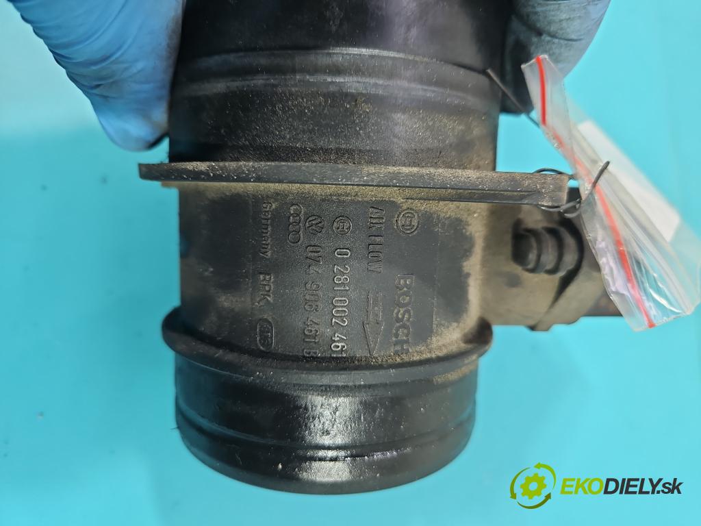 Audi A4 B6 2000-2004 1.9 TDI 131 HP manual 96 kW 1896 cm3 4- průtokoměr: 0281002461 (Váhy vzduchu)