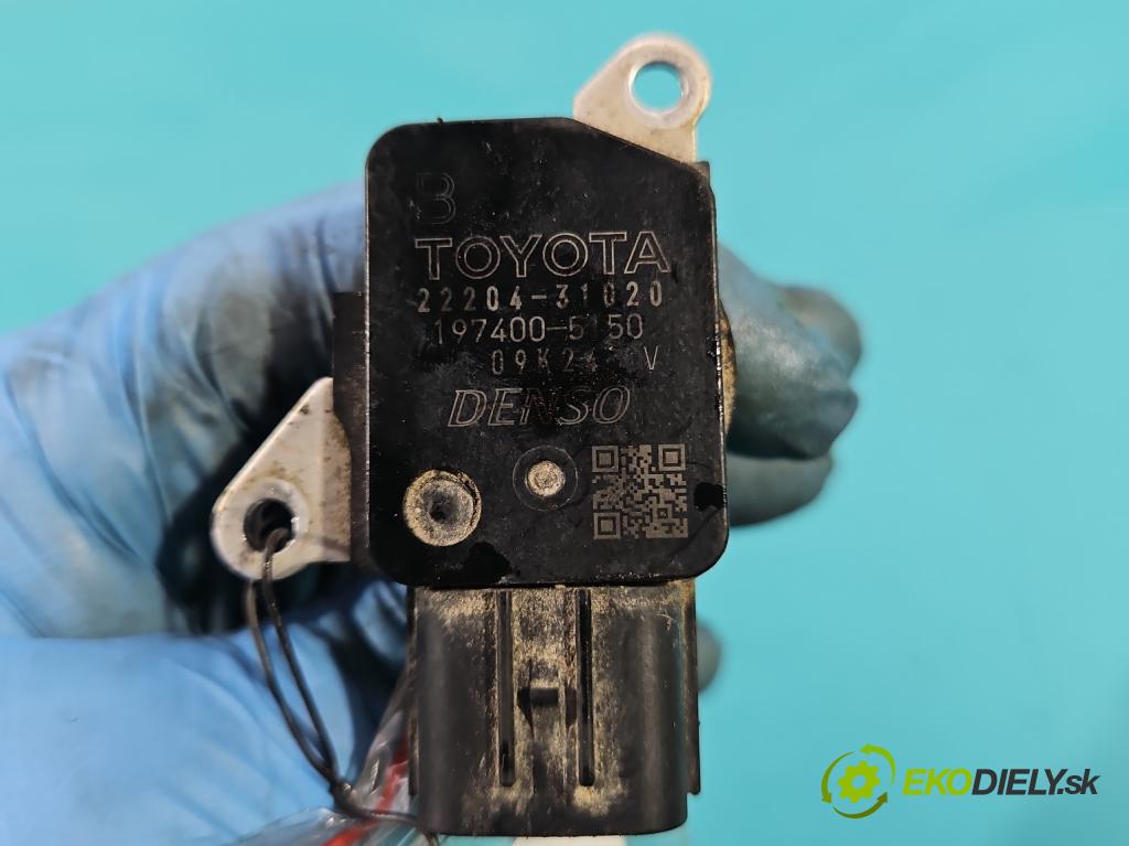 Toyota Rav4 III 2005-2012 2.0 VVti: 152KM automatic 112 kW 1998 cm3 5- průtokoměr: 22204-31020 (Váhy vzduchu)