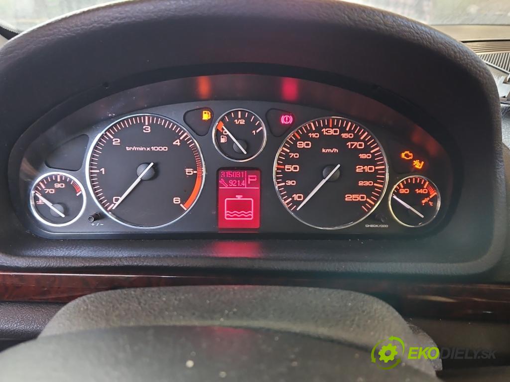 Peugeot 407 2.0 hdi 136 HP automatic 100 kW 1997 cm3 4- prístrojovka/ budíky 9646283280 (Prístrojové dosky, displeje)
