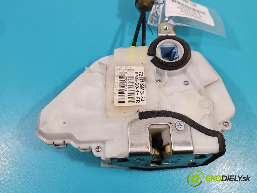 Honda Civic VIII 2006-2011 1.8 16v 140 hp manual 103 kW 1799 cm3 5- zámek přední pravý 72111-SMG-G0