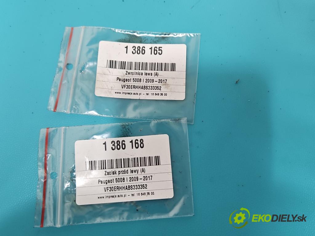 Peugeot 5008 I 2009-2017 2.0 hdi 163 HP automatic 120 kW 1997 cm3 5- náboj ľavé  (Náboje)