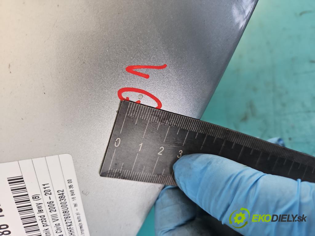 Honda Civic VIII 2006-2011 1.8 16v 140 hp manual 103 kW 1799 cm3 5- blatnik přední levý (Predné ľavé)