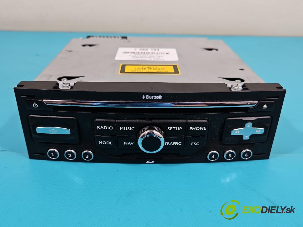 Peugeot 5008 I 2009-2017 2.0 hdi 163 HP automatic 120 kW 1997 cm3 5- Radio originál 96778659XT
