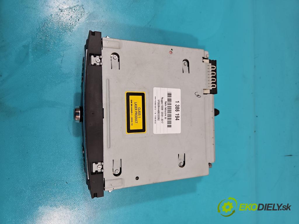 Peugeot 5008 I 2009-2017 2.0 hdi 163 HP automatic 120 kW 1997 cm3 5- Radio originál 96778659XT