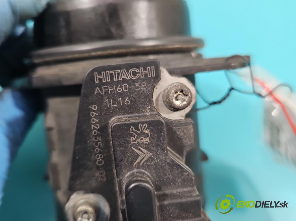 Peugeot 5008 I 2009-2017 2.0 hdi 163 HP automatic 120 kW 1997 cm3 5- průtokoměr: AFH60-38 (Váhy vzduchu)