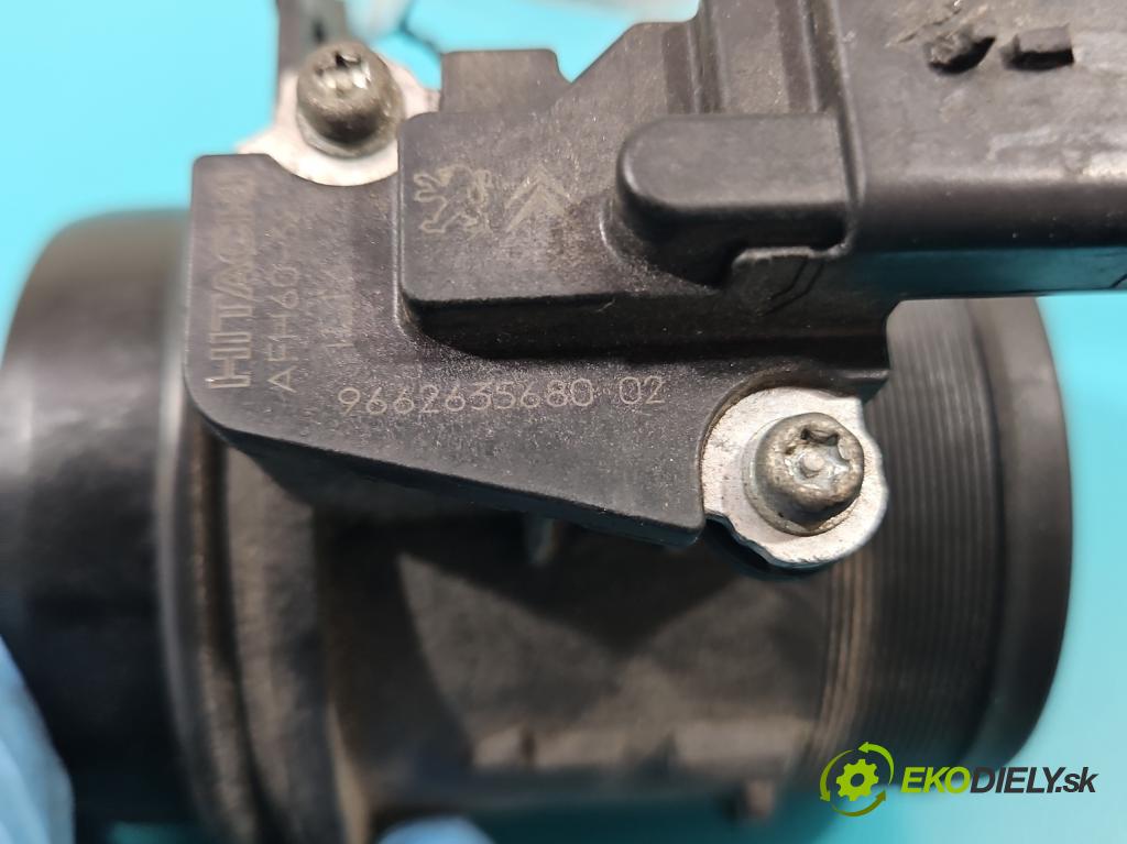 Peugeot 5008 I 2009-2017 2.0 hdi 163 HP automatic 120 kW 1997 cm3 5- průtokoměr: AFH60-38 (Váhy vzduchu)