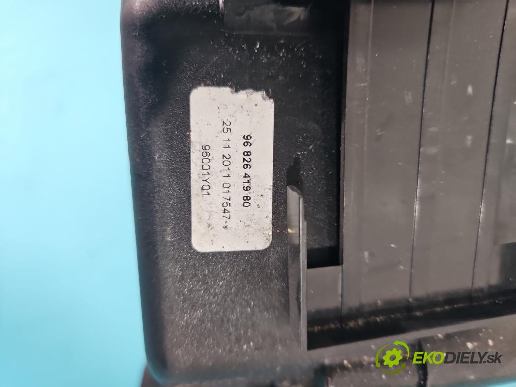 Peugeot 5008 I 2009-2017 2.0 hdi 163 HP automatic 120 kW 1997 cm3 5- Páka: Změny: stupeň,rýchlosť 9682641980 (Rýchlostné páky / kulisy)