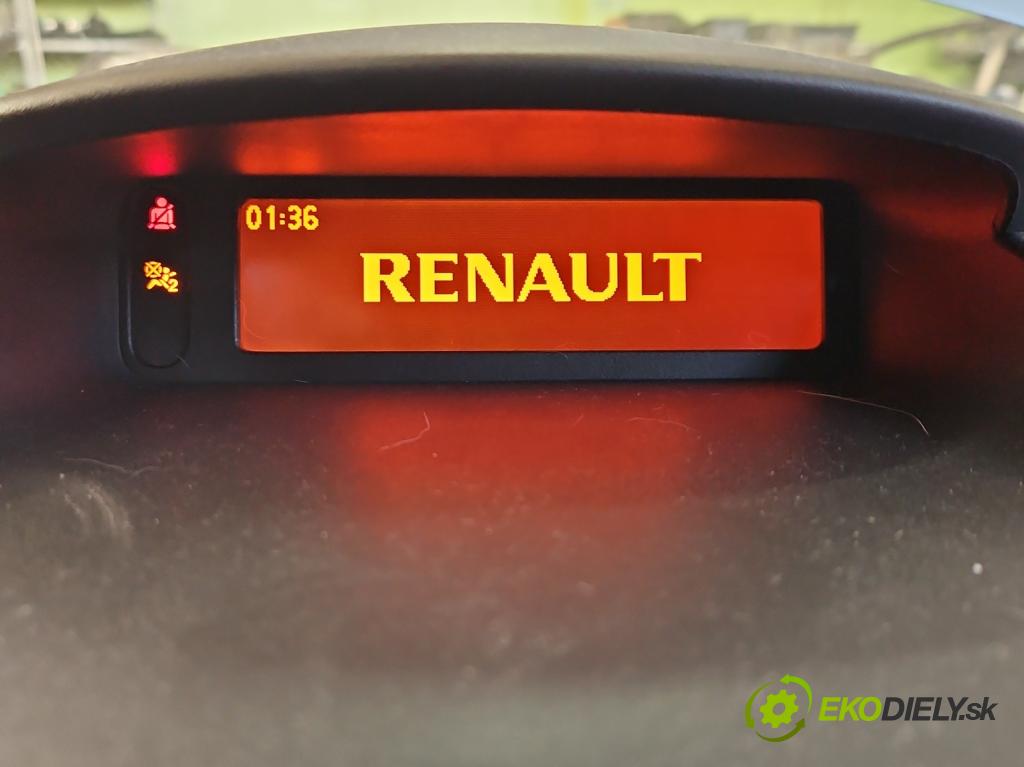 Renault Clio III 2005-2012 1,2.0 16v 101 HP manual 74 kW 1149 cm3 5- Zobrazit: 280340018R (Prístrojové dosky, displeje)