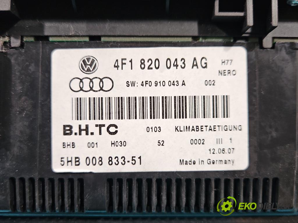 Audi A6 C6 2004-2011 2.7 TDI 179KM automatic 132 kW 2698 cm3 5- panel kúrenia 4F1820043AG