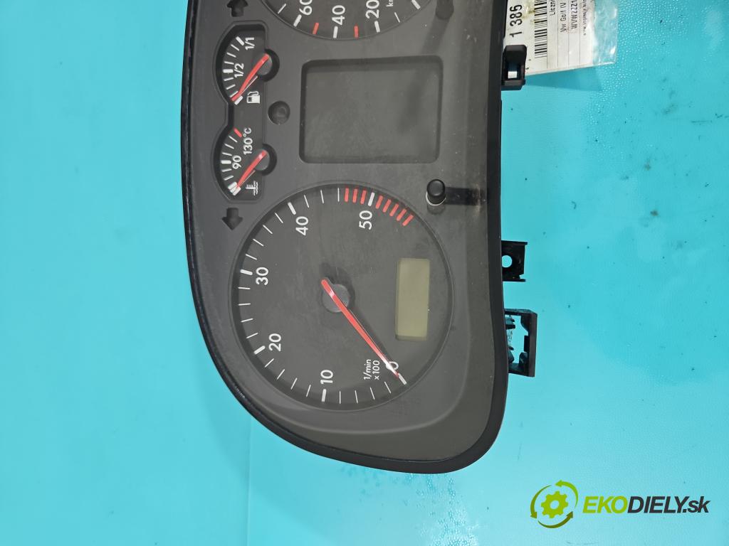 Vw Golf IV 1997-2003 1.9 sdi 68 HP manual 50 kW 1896 cm3 5- prístrojovka/ budíky 1J0920805E (Prístrojové dosky, displeje)