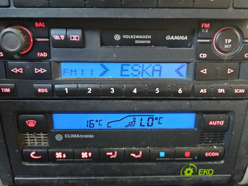 Vw Golf IV 1997-2003 1.9 sdi 68 HP manual 50 kW 1896 cm3 5- panel kúrenia 