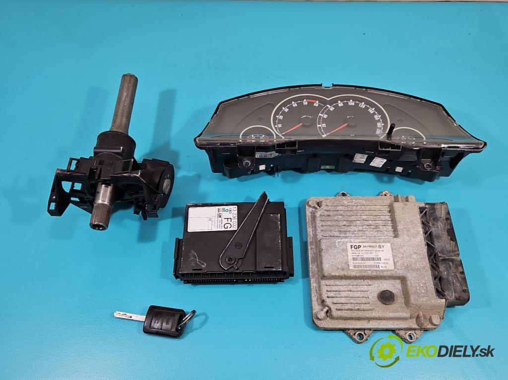 Opel Meriva A 2002-2010 1,3.0 cdti 75 hp manual 55 kW 1248 cm3 5- řídící jednotka motoru 55198927BY