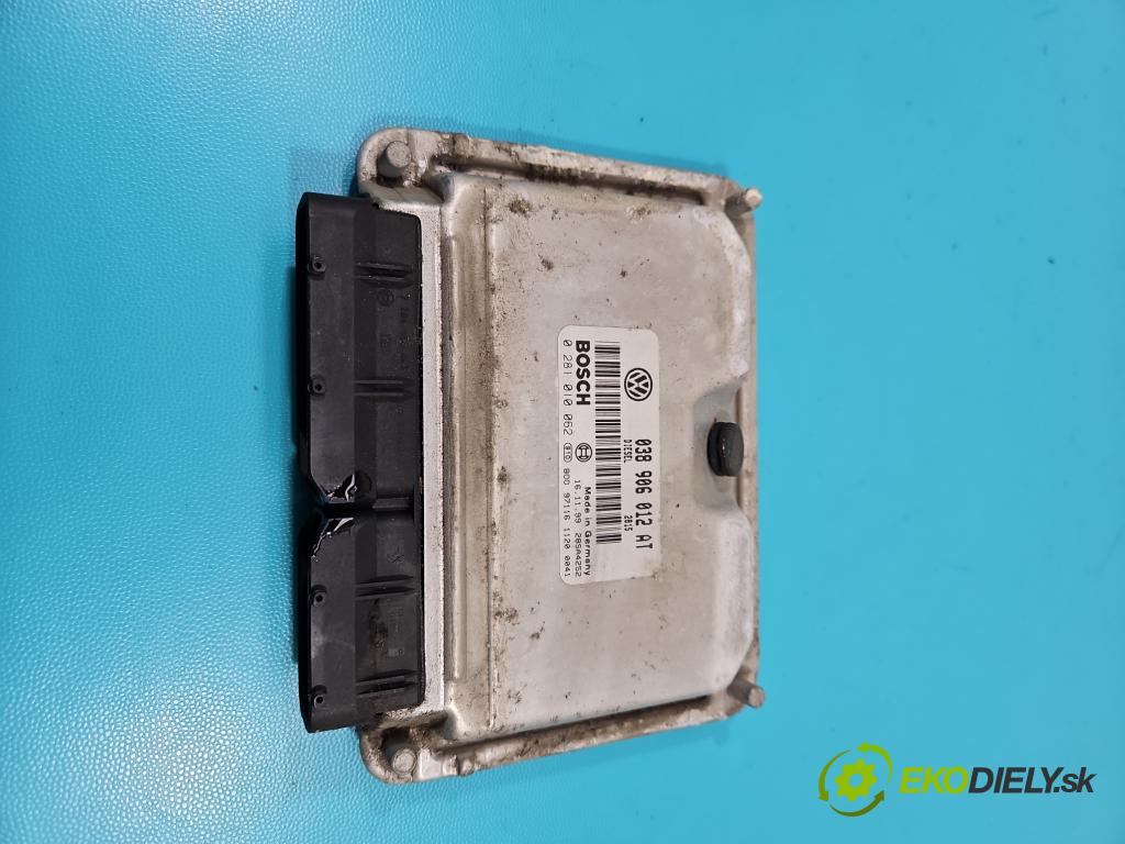 Seat Leon I 1999-2005 1.9 tdi 110 hp manual 81 kW 1896 cm3 5- řídící jednotka motoru 038906012AT