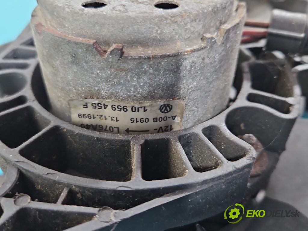 Seat Leon I 1999-2005 1.9 tdi 110 HP manual 81 kW 1896 cm3 5- Ventilátor chladiča 1J0959455F