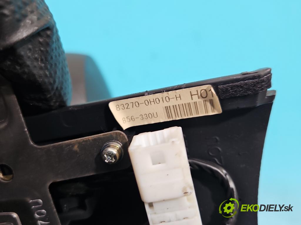 Peugeot 107 1.0 68 HP manual 50 kW 998 cm3 3- prístrojovka/ budíky 83270-0H010-H (Prístrojové dosky, displeje)