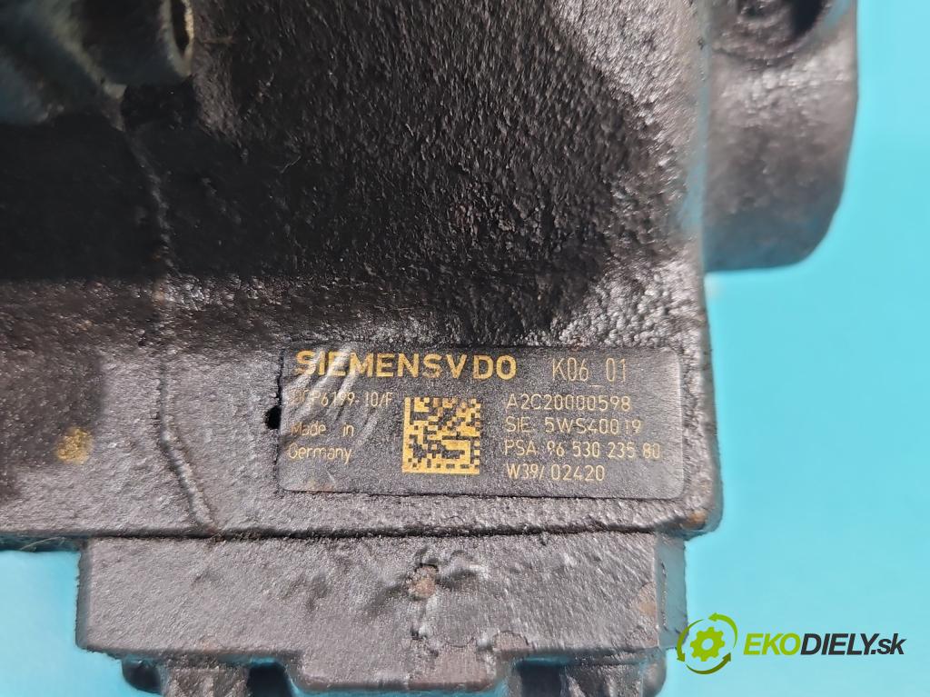 Peugeot 407 2.0 hdi 136 HP automatic 100 kW 1997 cm3 4- čerpadlo vstrekovacia 9653023580 (Vstrekovacie čerpadlá)