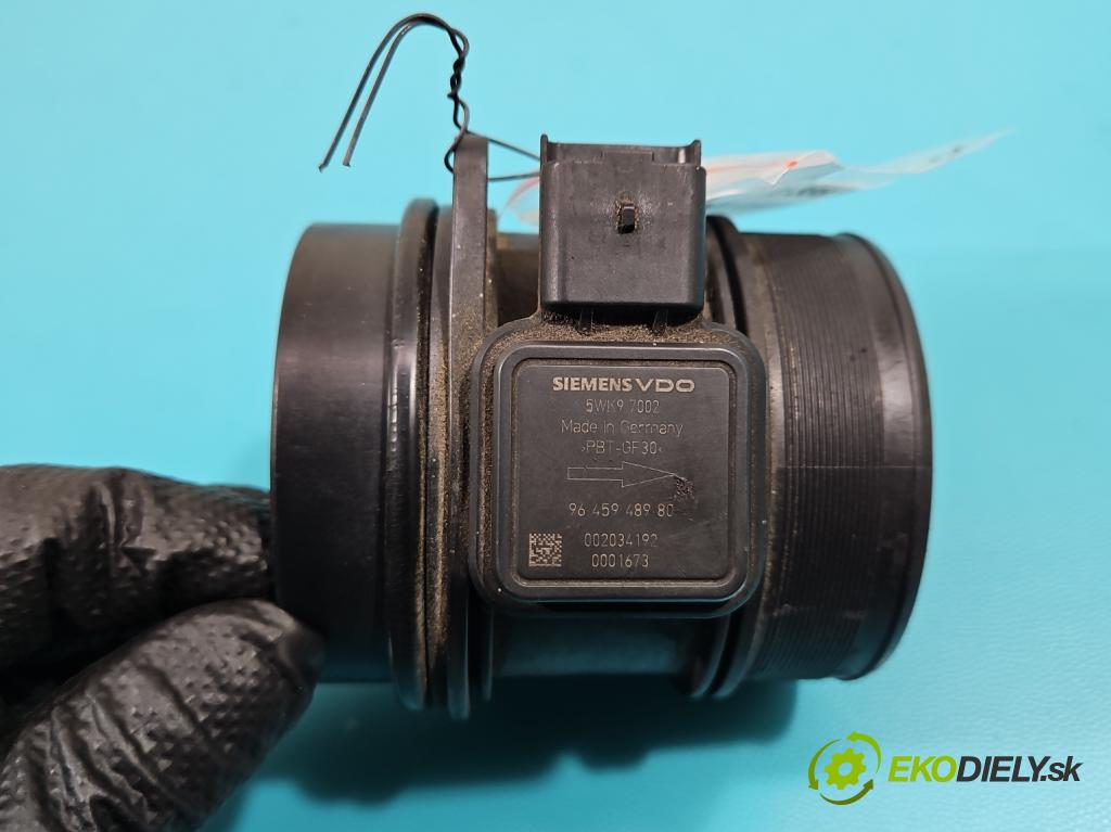 Peugeot 407 2.0 hdi 136 HP automatic 100 kW 1997 cm3 4- průtokoměr: 9645948980 (Váhy vzduchu)