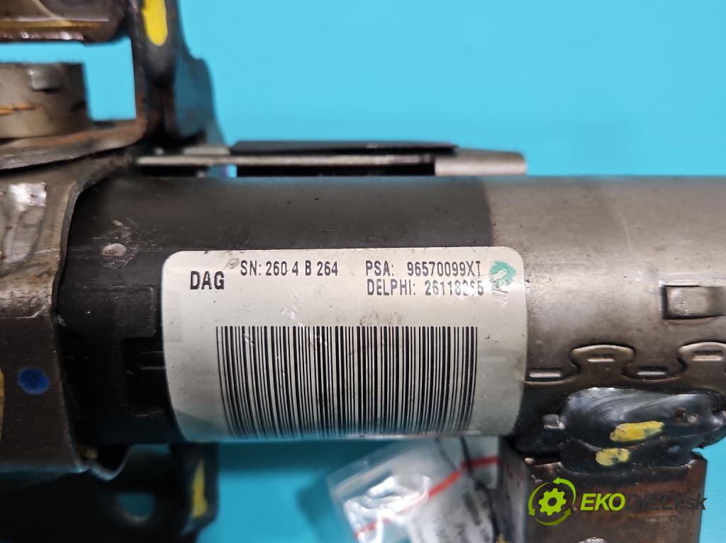 Peugeot 407 2.0 hdi 136 HP automatic 100 kW 1997 cm3 4- Stĺpik volant 96570099XT (Tyč riadenia (volantu))